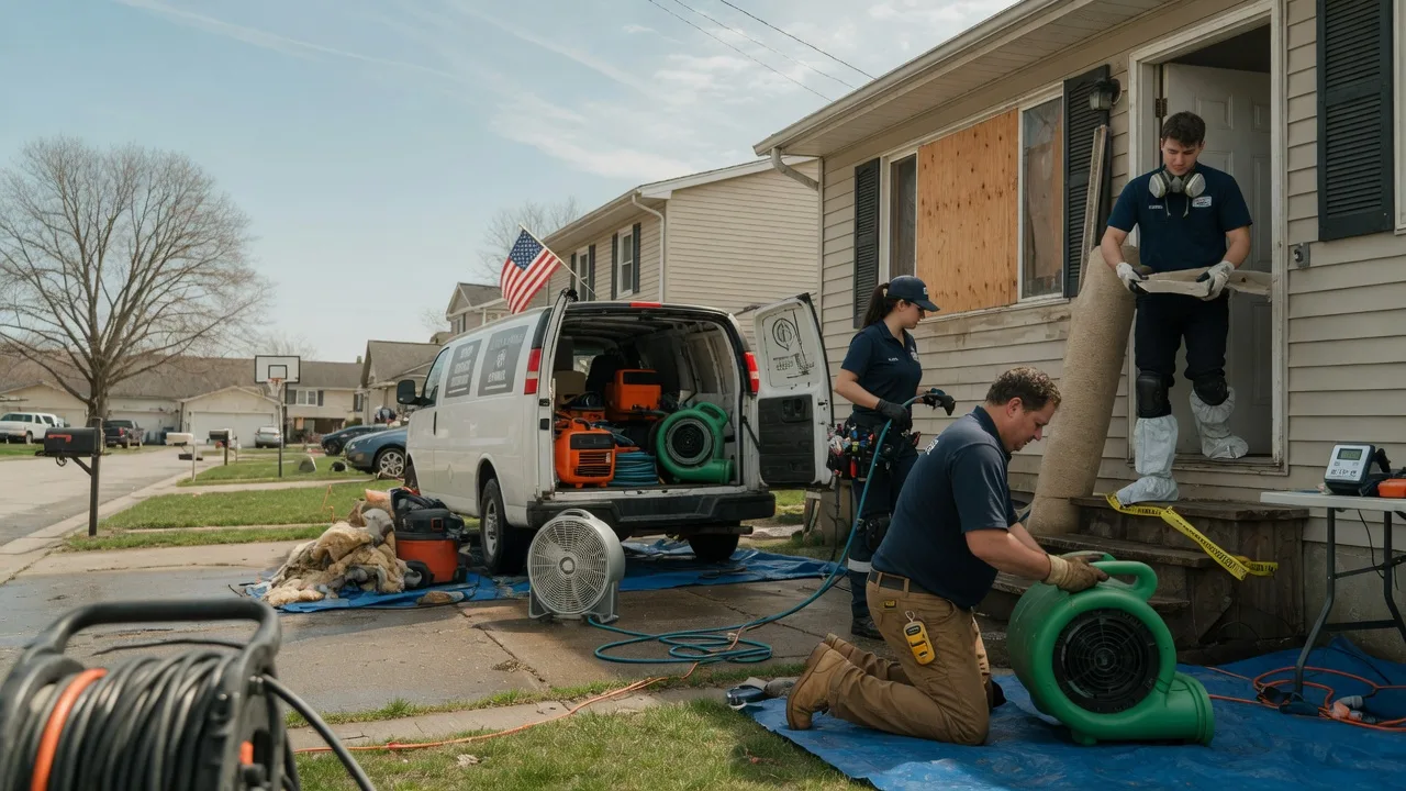 Water Damage Restoration in La Salle, MI near me